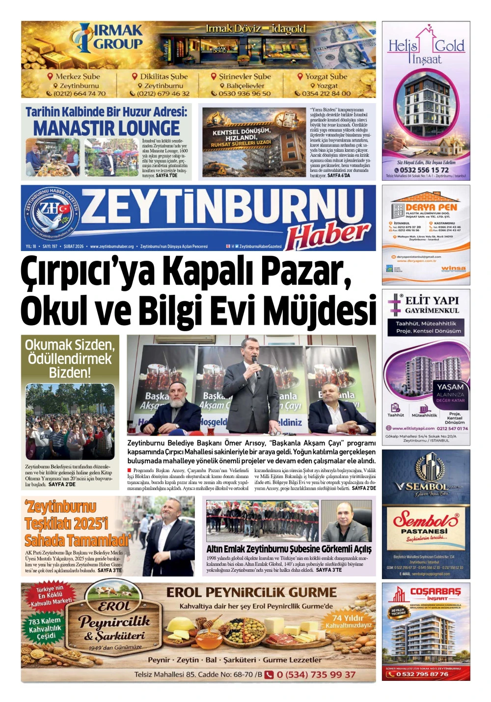 Zeytinburnu Haber Gazetesi 197. Sayı