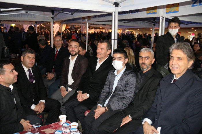 17’inci Yöresel Günlerde Diyarbakırlılardan Burma Kadayıf ikramı