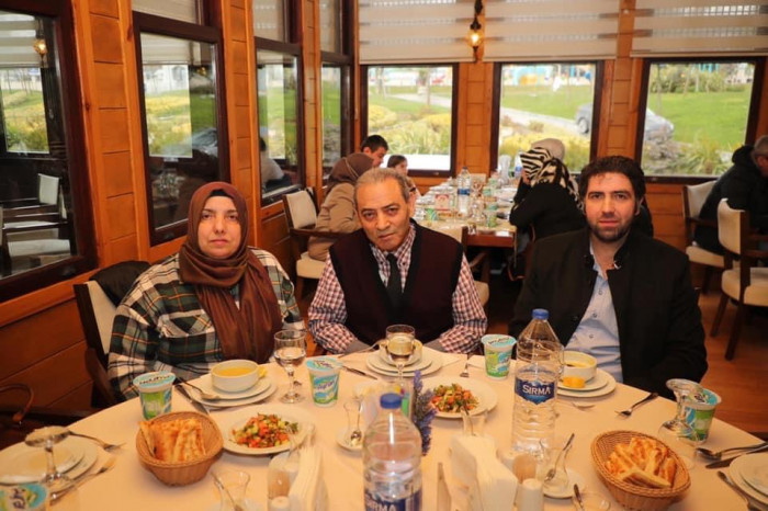 Çanakkale şehitleri kar altında anıldı