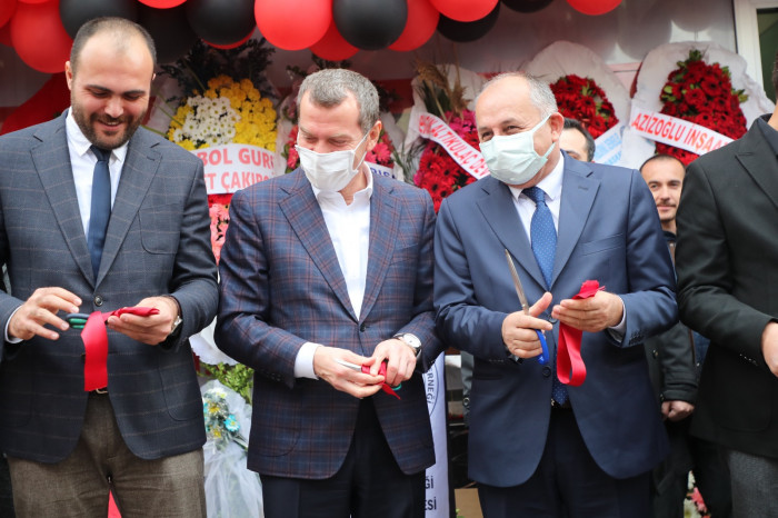 Kas-Der Zeytinburnu Şubesinin yeni lokali Dualarla hizmete açıldı