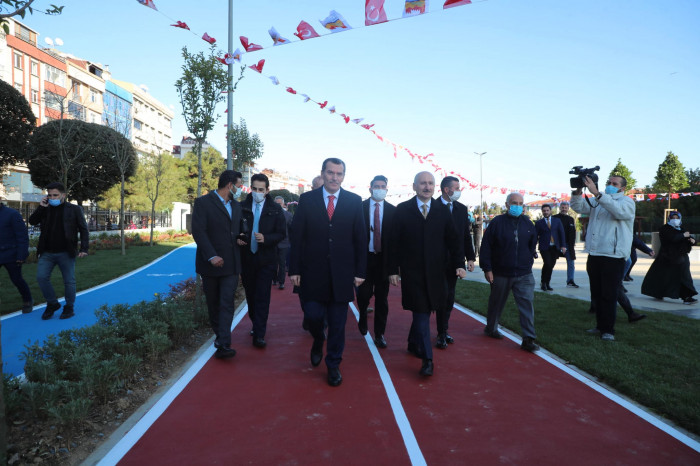 Marmaray Zübeyde Hanım Parkı Hizmete Açıldı