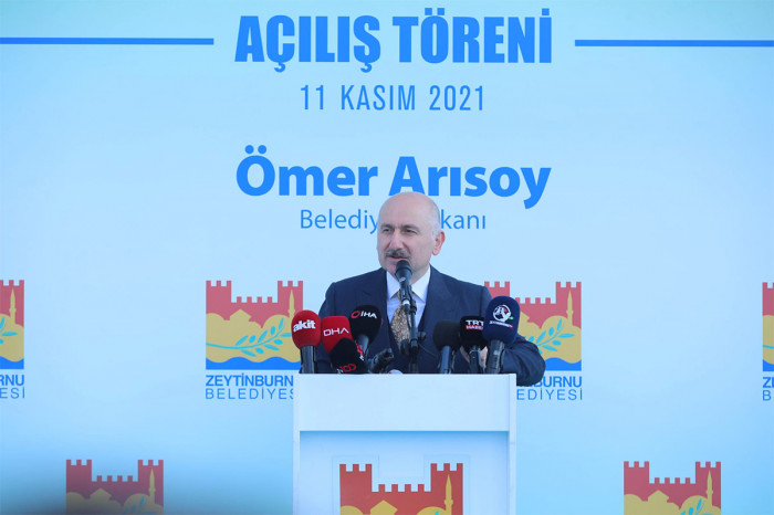 Marmaray Zübeyde Hanım Parkı Hizmete Açıldı