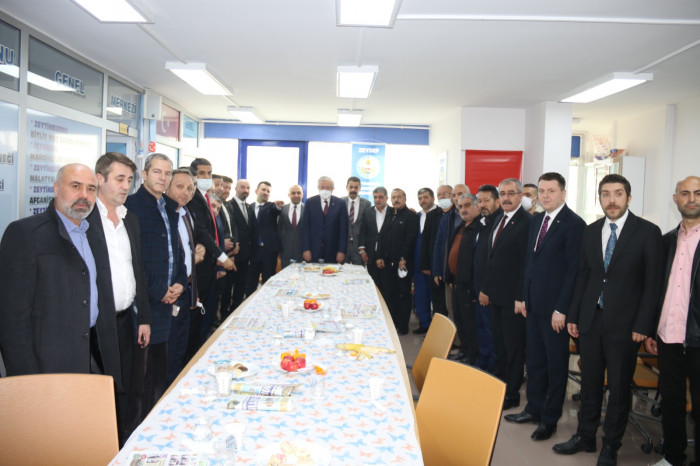 TBMM Başkan Vekili Celal Adan ZEYDEF’i ziyaret etti