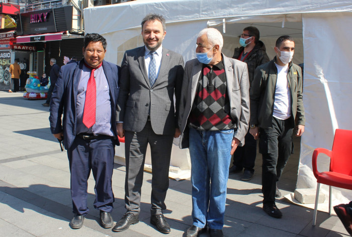 Refah Partisinde Kızılay'a Kan desteği