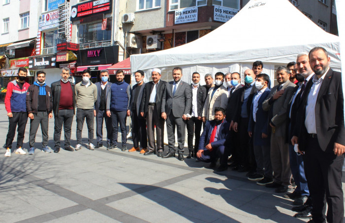 Refah Partisinde Kızılay'a Kan desteği