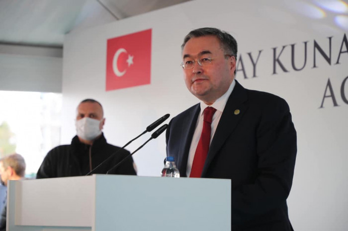 Abay Kunanbayoğlu Meydanı açıldı