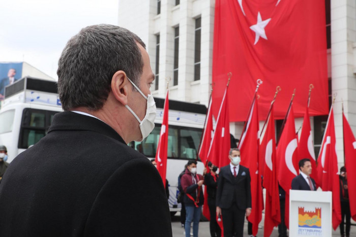 Çanakkale Şehitleri Zeytinburnu’nda törenle anıldı