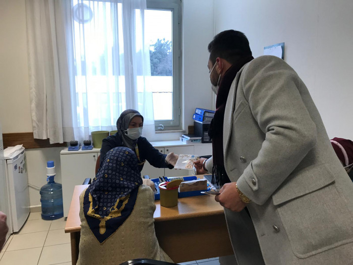 Ülkü Ocaklarından Sağlıkçılara Yorgunluk Kahvesi