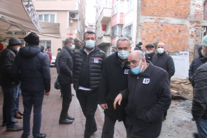 CHP Veliefendi Mahalle Başkanı Sadık Avcı toprağa verildi