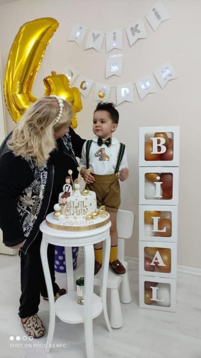 Şehit Cihan Karagözlünün göremediği oğlu 4 Yaşında