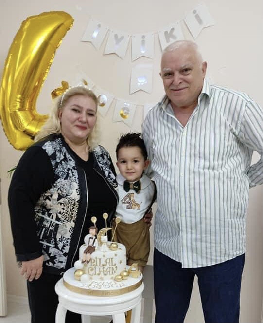 Şehit Cihan Karagözlünün göremediği oğlu 4 Yaşında