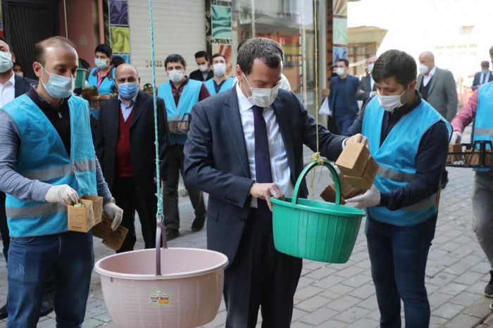 Gökalp Mahallesi Baharı Fesleğenle karşıladı