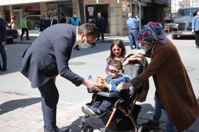 Gökalp Mahallesi Baharı Fesleğenle karşıladı