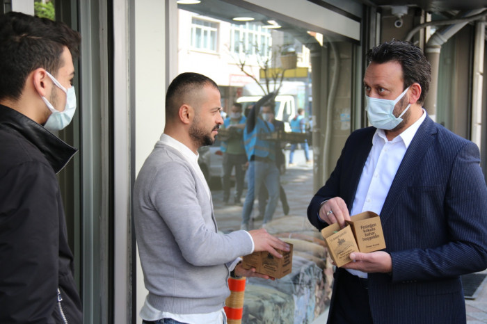 Gökalp Mahallesi Baharı Fesleğenle karşıladı