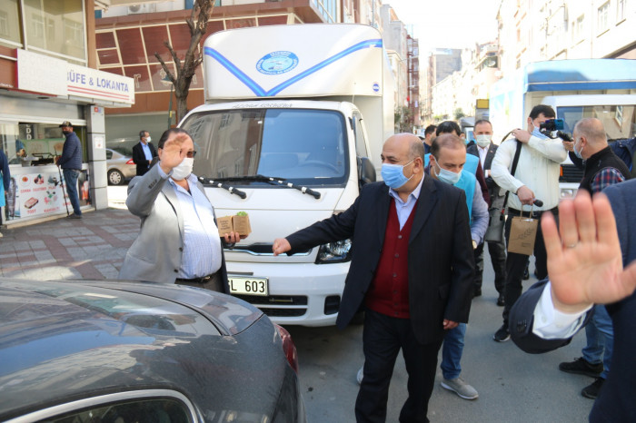 Gökalp Mahallesi Baharı Fesleğenle karşıladı
