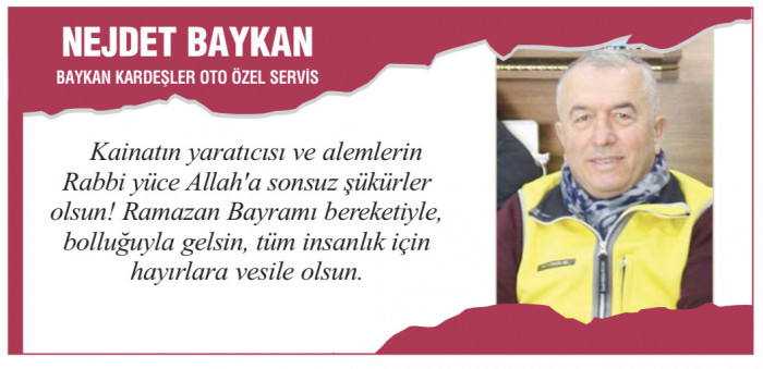 Ramazan Bayramı Tebrikleri