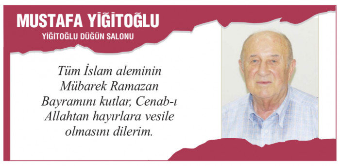 Ramazan Bayramı Tebrikleri