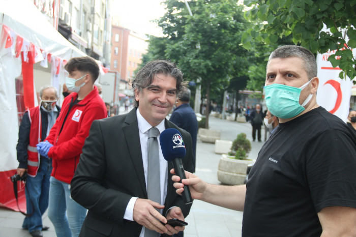 Gazeteci Arkadaşlarımızla Kan Bağışı Kampanyası Düzenledik