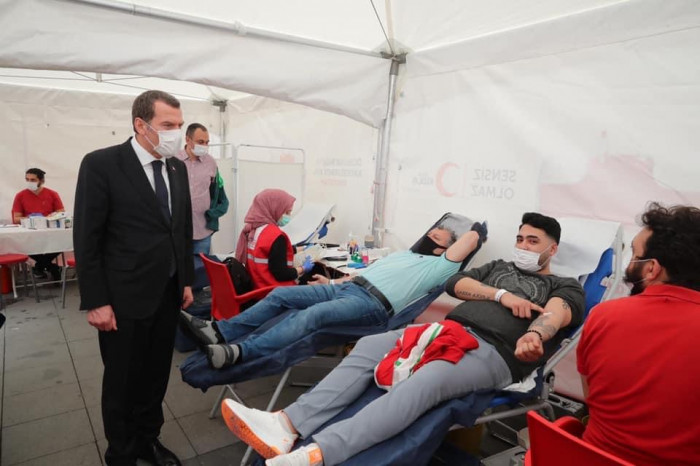 Gazeteci Arkadaşlarımızla Kan Bağışı Kampanyası Düzenledik