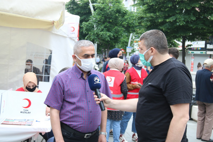 Gazeteci Arkadaşlarımızla Kan Bağışı Kampanyası Düzenledik