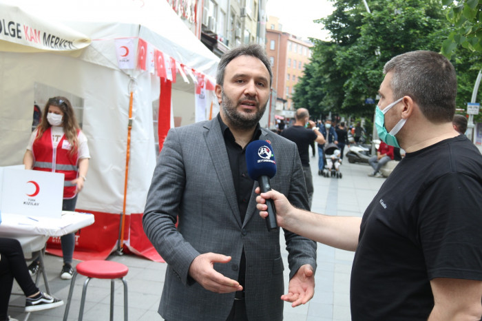 Gazeteci Arkadaşlarımızla Kan Bağışı Kampanyası Düzenledik