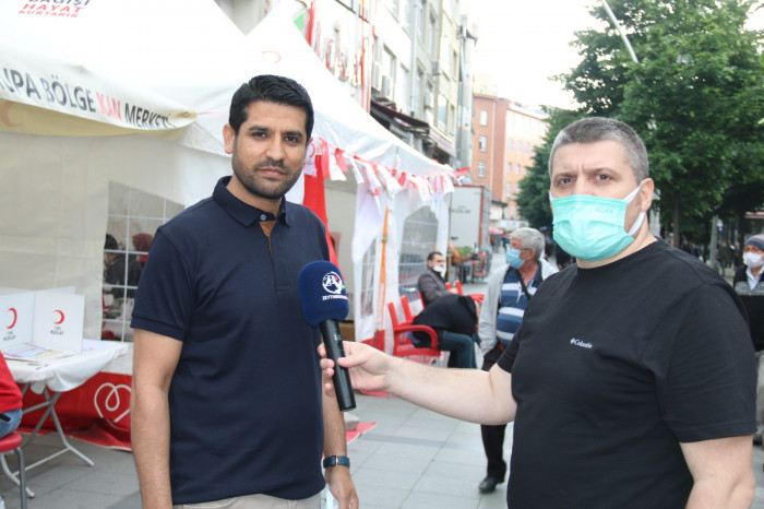 Gazeteci Arkadaşlarımızla Kan Bağışı Kampanyası Düzenledik