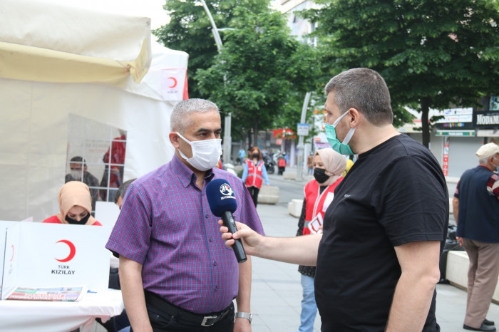 Gazeteci Arkadaşlarımızla Kan Bağışı Kampanyası Düzenledik