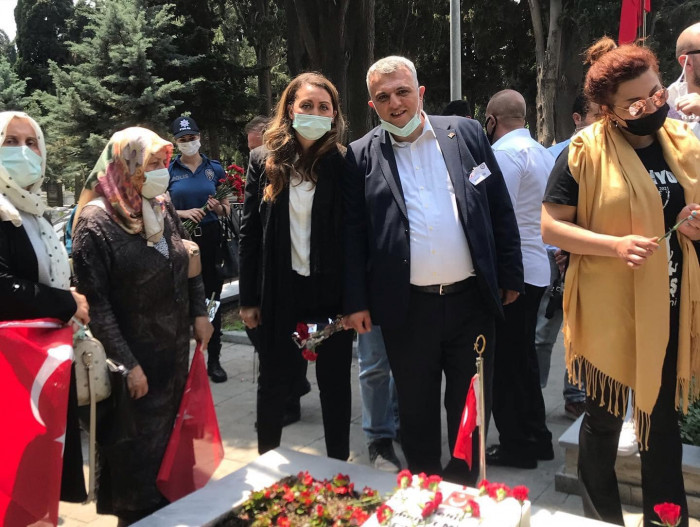 Şehit Cihan Karagözlü kabri başında anıldı