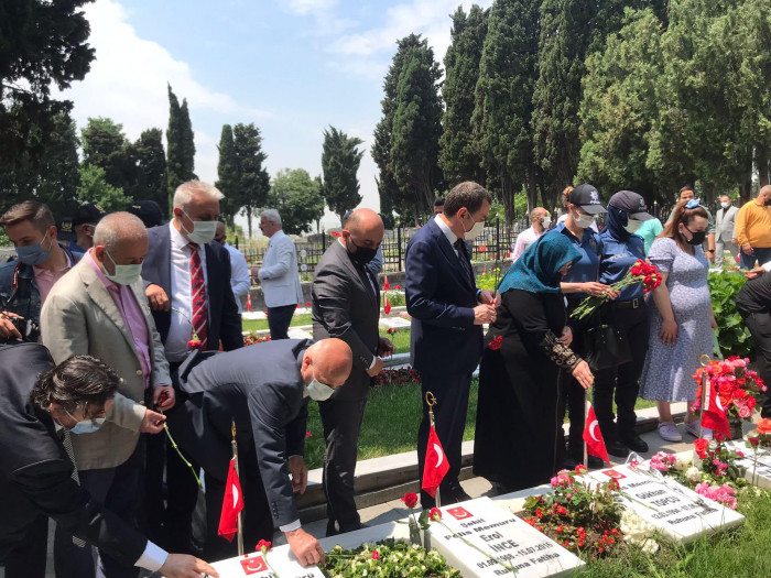 Şehit Cihan Karagözlü kabri başında anıldı
