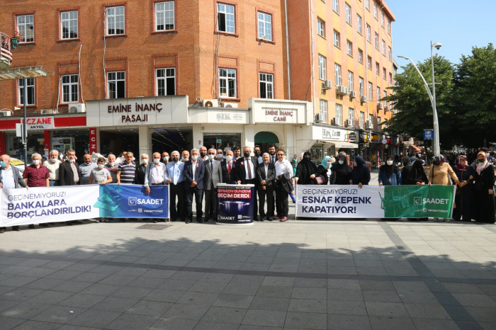 Saadet Zeytinburnu’nda Geçim İttifakı kampanyası başlattı