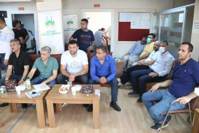 Suphi Aslan İkinci kez Midyat Ortaca Dernek başkanı seçildi