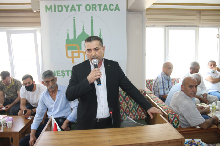 Suphi Aslan İkinci kez Midyat Ortaca Dernek başkanı seçildi