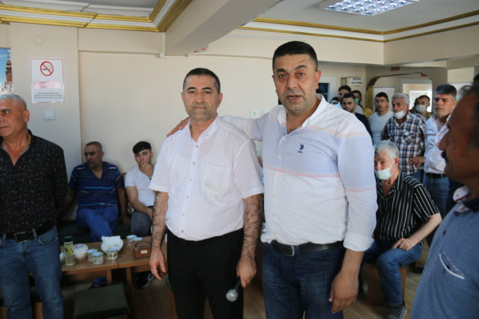 Suphi Aslan İkinci kez Midyat Ortaca Dernek başkanı seçildi