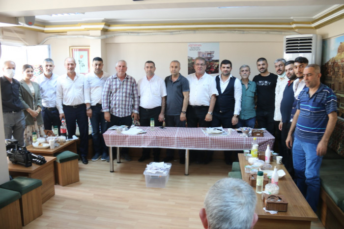 Suphi Aslan İkinci kez Midyat Ortaca Dernek başkanı seçildi