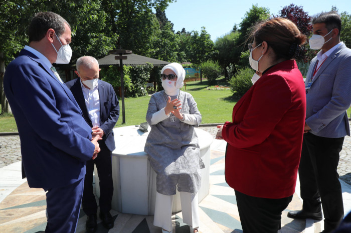 Emine Erdoğan Hanımefendi Zeytinburnu'nda