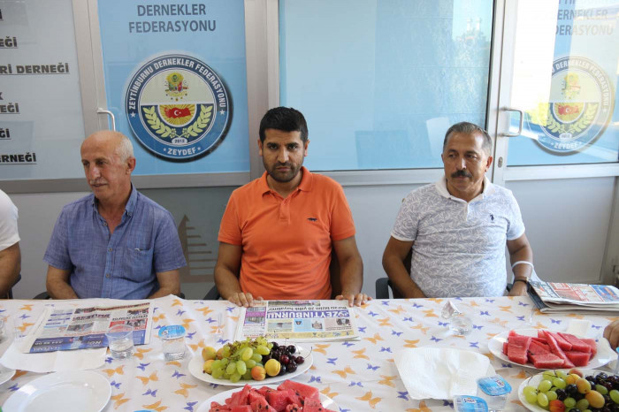 Kaymakam Zekeriya Güney ZEYDEF'i ziyaret etti