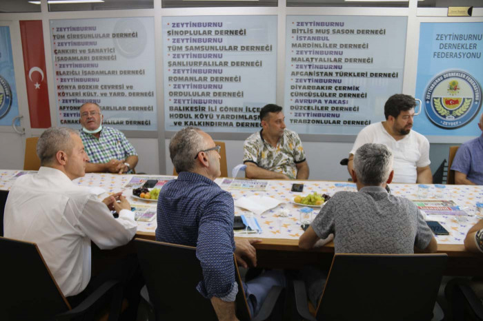 Kaymakam Zekeriya Güney ZEYDEF'i ziyaret etti