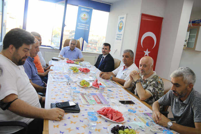 Kaymakam Zekeriya Güney ZEYDEF'i ziyaret etti