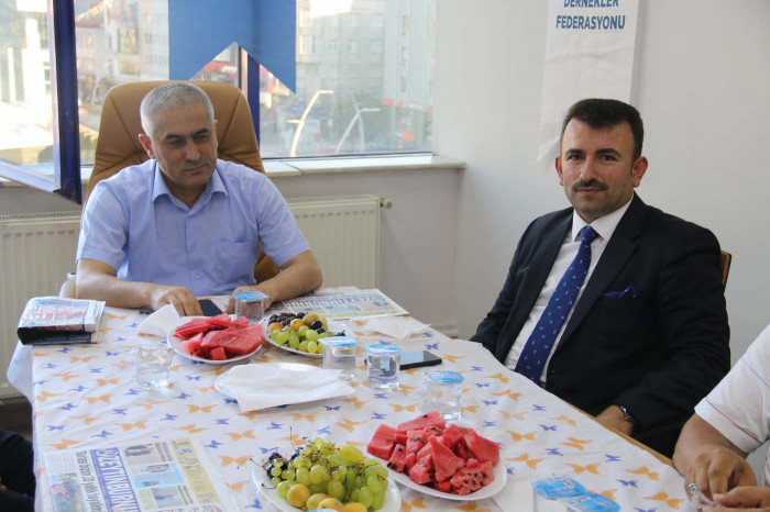 Kaymakam Zekeriya Güney ZEYDEF'i ziyaret etti