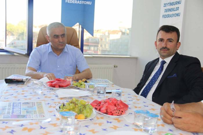 Kaymakam Zekeriya Güney ZEYDEF'i ziyaret etti