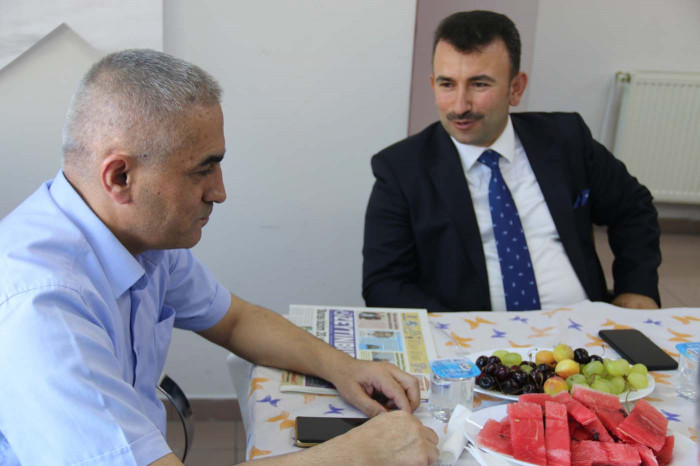 Kaymakam Zekeriya Güney ZEYDEF'i ziyaret etti