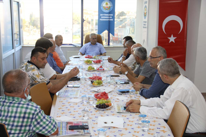 Kaymakam Zekeriya Güney ZEYDEF'i ziyaret etti