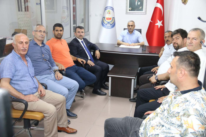 Kaymakam Zekeriya Güney ZEYDEF'i ziyaret etti