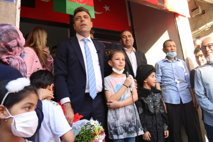 Öztürk Yılmaz Afganistan Sivil Toplum Platformunu ziyaret etti