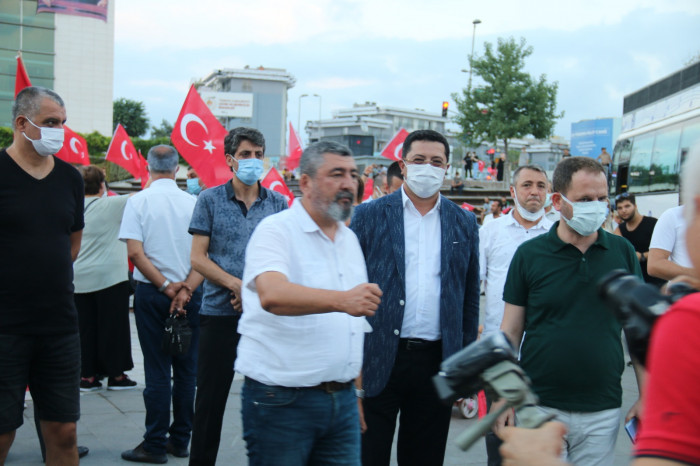CHP Zeytinburnu İlçe Örgütünden Muhteşem 30 Ağustos Zafer Yürüyüşü
