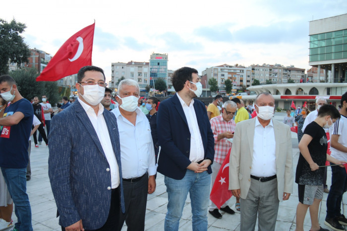 CHP Zeytinburnu İlçe Örgütünden Muhteşem 30 Ağustos Zafer Yürüyüşü