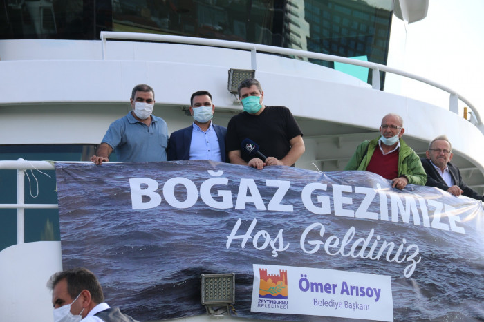 Zeytinburnu Belediyesi'nin Boğaz Gezileri Başladı