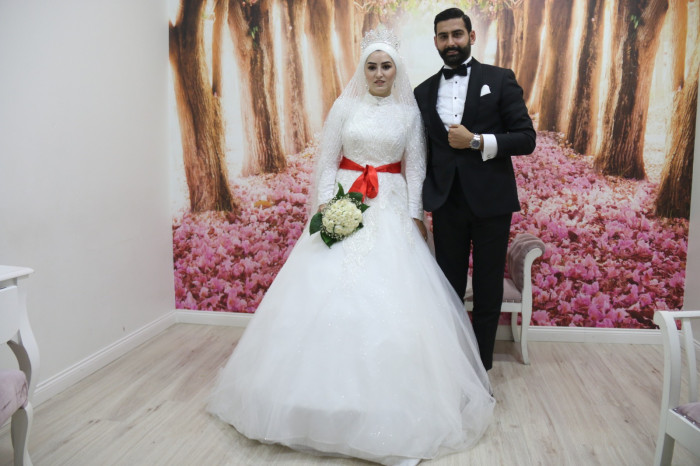 Elif ve Yavuz bir ömür boyu mutluluğa EVET dedi