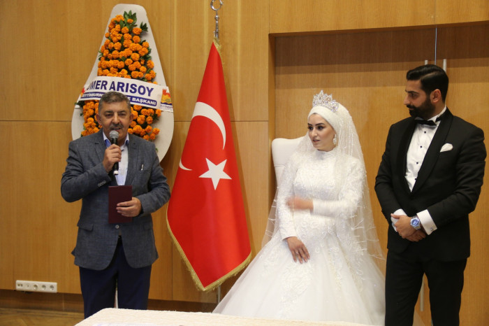 Elif ve Yavuz bir ömür boyu mutluluğa EVET dedi
