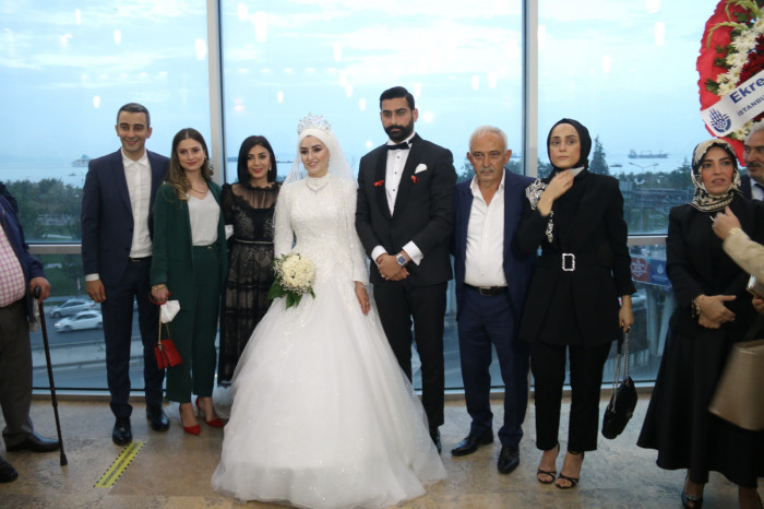 Elif ve Yavuz bir ömür boyu mutluluğa EVET dedi